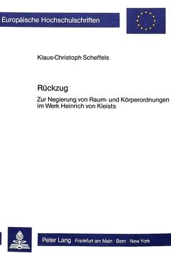 Rückzug von Scheffels,  Klaus-Christoph