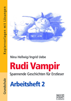 Rudi Vampir – Arbeitsheft 2 von Hellwig,  Nina, Uebe,  Ingrid