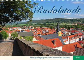 Rudolstadt – Mein Spaziergang durch den historischen Stadtkern (Wandkalender 2023 DIN A2 quer) von Thiem-Eberitsch,  Jana