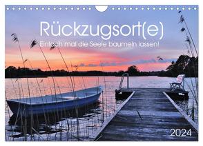 Rückzugsort(e) (Wandkalender 2024 DIN A4 quer), CALVENDO Monatskalender von Düll,  Sigrun