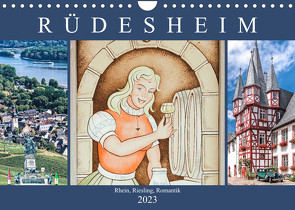 Rüdesheim – Rhein, Riesling, Romantik (Wandkalender 2023 DIN A4 quer) von Meyer,  Dieter