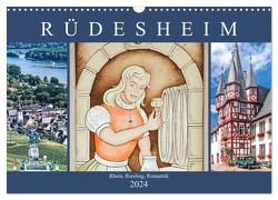 Rüdesheim – Rhein, Riesling, Romantik (Wandkalender 2024 DIN A3 quer), CALVENDO Monatskalender von Meyer,  Dieter