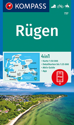 KOMPASS Wanderkarte 737 Rügen 1:50.000 von KOMPASS-Karten GmbH