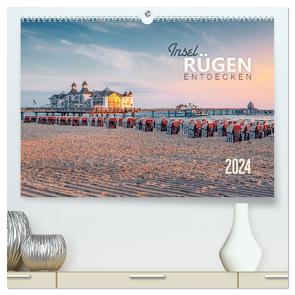 Rügen entdecken (hochwertiger Premium Wandkalender 2024 DIN A2 quer), Kunstdruck in Hochglanz von Wiemer,  Dirk