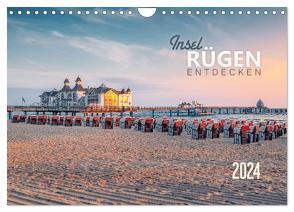 Rügen entdecken (Wandkalender 2024 DIN A4 quer), CALVENDO Monatskalender von Wiemer,  Dirk