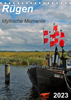 Rügen-Idyllische Momente (Tischkalender 2023 DIN A5 hoch) von Loebus,  Eberhard