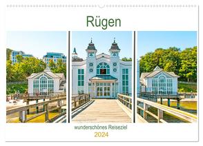 Rügen – wunderschönes Reiseziel (Wandkalender 2024 DIN A2 quer), CALVENDO Monatskalender von Schwarze,  Nina