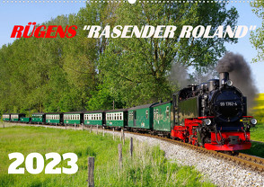 Rügens „rasender Roland“ (Wandkalender 2023 DIN A2 quer) von Prescher,  Werner