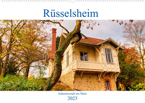 Rüsselsheim Industriestadt am Main (Wandkalender 2023 DIN A2 quer) von meinert,  thomas