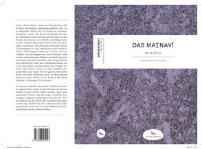 Das Masnavi von Bernhard,  Meyer, Dalir Azar,  Jila, Dalir Azar,  Kaveh, Rumi,  Moulana Jalaluddin