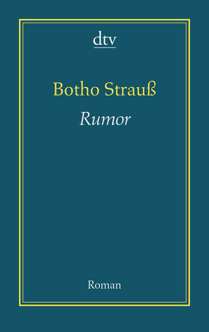 Rumor von Strauß,  Botho