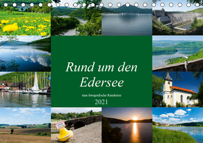 Rund um den Edersee (Tischkalender 2021 DIN A5 quer) von W. Lambrecht,  Markus