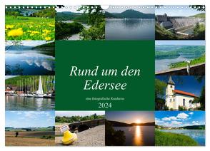 Rund um den Edersee (Wandkalender 2024 DIN A3 quer), CALVENDO Monatskalender von W. Lambrecht,  Markus