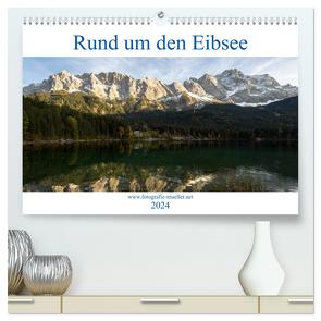 Rund um den Eibsee (hochwertiger Premium Wandkalender 2024 DIN A2 quer), Kunstdruck in Hochglanz von Müller Fotografie,  Andreas