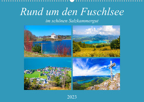 Rund um den Fuschlsee (Wandkalender 2023 DIN A2 quer) von Kramer,  Christa