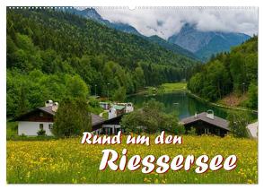 Rund um den Riessersee (Wandkalender 2024 DIN A2 quer), CALVENDO Monatskalender von Wilczek,  Dieter