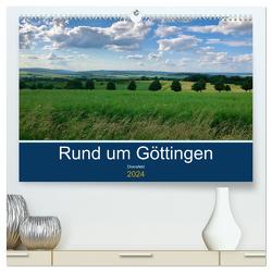 Rund um Göttingen: Dransfeld (hochwertiger Premium Wandkalender 2024 DIN A2 quer), Kunstdruck in Hochglanz von Raehse,  Jeannine