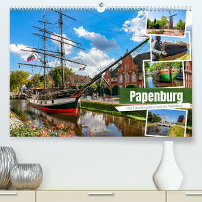 Rund um Papenburg (hochwertiger Premium Wandkalender 2024 DIN A2 quer), Kunstdruck in Hochglanz von Dreegmeyer,  Andrea