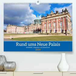 Rund ums Neue Palais – Potsdam (hochwertiger Premium Wandkalender 2024 DIN A2 quer), Kunstdruck in Hochglanz von Kruse,  Gisela