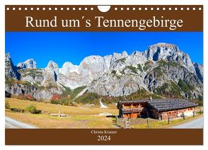 Rund um´s Tennengebirge (Wandkalender 2024 DIN A4 quer), CALVENDO Monatskalender von Kramer,  Christa