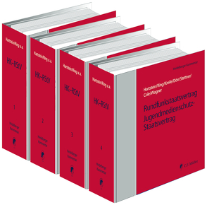 Rundfunkstaatsvertrag Jugendmedienschutz-Staatsvertrag von Bornemann,  Roland, Cole,  Mark D., Dörr,  Dieter, Hartstein,  Reinhard, Jäger,  LL.M. Eur,  Manuel, Kreile,  Johannes, Matzneller,  LL.M. Eur,  Peter, Mellage,  Henning, Oster,  Jan, Petri,  LL.M. Eur,  Michael, Ring,  Wolf-Dieter, Schmieding,  Sabine, Schmiege,  Thorsten, Stettner,  Rupert, Wagner,  Eva Ellen