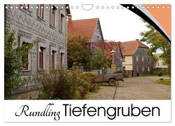 Rundling Tiefengruben (Wandkalender 2024 DIN A4 quer), CALVENDO Monatskalender von Flori0,  Flori0