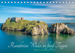 Rundreise: Wales in fünf Tagen (Tischkalender 2024 DIN A5 quer), CALVENDO Monatskalender von und Giuseppe Di Domenico,  Jane