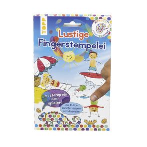 Rundum Kunterbunt Lustige Fingerstempelei Set von frechverlag