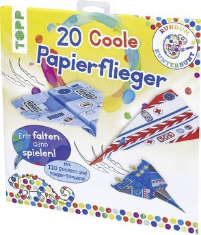 Rundum Kunterbunt Papierflieger-Set von frechverlag