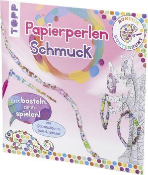 Rundum Kunterbunt Papierperlen-Schmuck Set von frechverlag