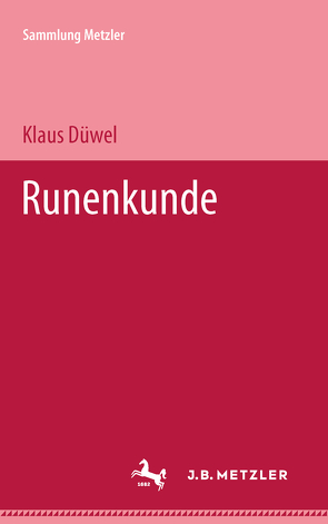 Runenkunde von Düwel,  Klaus