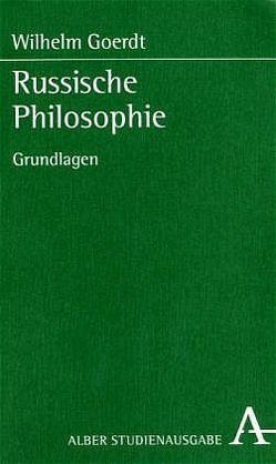 Russische Philosophie von Goerdt,  Wilhelm