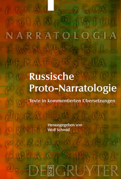 Russische Proto-Narratologie von Schmid,  Wolf