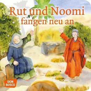 Rut und Noomi fangen neu an. Mini-Bilderbuch von Brandt,  Susanne, Lefin,  Petra