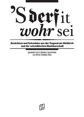 S derf it von Heim,  Alfred Th.