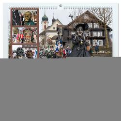 S ganz Johr Fasnacht (hochwertiger Premium Wandkalender 2024 DIN A2 quer), Kunstdruck in Hochglanz von W. Saul,  Norbert