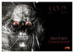 S.O.D. – Skulls Of Death Vol. II – Totenkopf Artworks (Wandkalender 2024 DIN A2 quer), CALVENDO Monatskalender von Heyer (MtP Art),  Mario