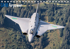 Saab Airpower (Tischkalender 2021 DIN A5 quer) von Engelke,  Björn