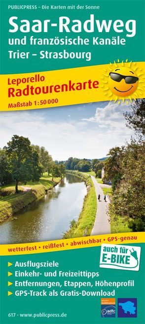 Saar-Radweg und französische Kanäle, Trier – Strasbourg