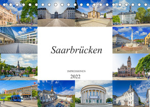 Saarbrücken Impressionen (Tischkalender 2022 DIN A5 quer) von Meutzner,  Dirk