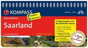 KOMPASS Fahrradführer Saarland von Rösch,  Heinz E