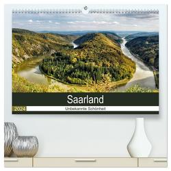 Saarland – unbekannte Schönheit (hochwertiger Premium Wandkalender 2024 DIN A2 quer), Kunstdruck in Hochglanz von Becker,  Thomas