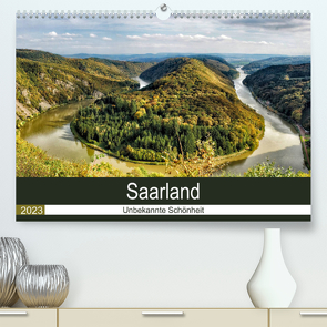 Saarland – unbekannte Schönheit (Premium, hochwertiger DIN A2 Wandkalender 2023, Kunstdruck in Hochglanz) von Becker,  Thomas