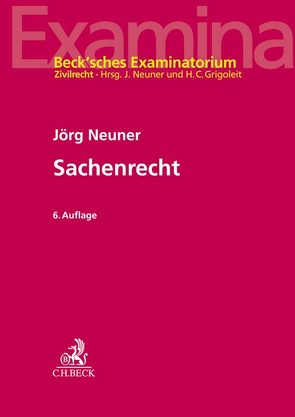 Sachenrecht von Neuner,  Jörg