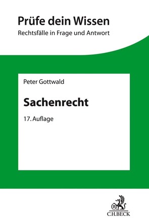 Sachenrecht von Gottwald,  Peter