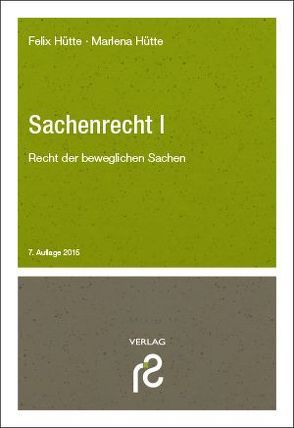 Sachenrecht I von Schmidt,  Rolf