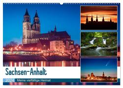 Sachsen-Anhalt – Meine vielfältige Heimat (Wandkalender 2024 DIN A2 quer), CALVENDO Monatskalender von Wasilewski,  Martin