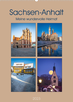 Sachsen-Anhalt – Meine wundervolle Heimat (Wandkalender 2023 DIN A2 hoch) von Wasilewski,  Martin