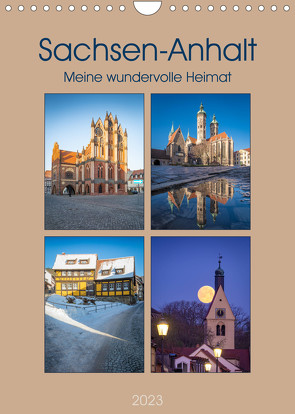 Sachsen-Anhalt – Meine wundervolle Heimat (Wandkalender 2023 DIN A4 hoch) von Wasilewski,  Martin