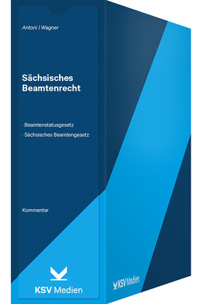 Sächsisches Beamtenrecht von Antoni,  Michael, Wagner,  Erwin